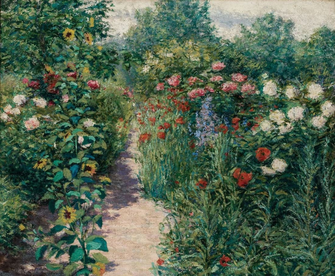 Garden at Giverny (In Monet’s Garden)