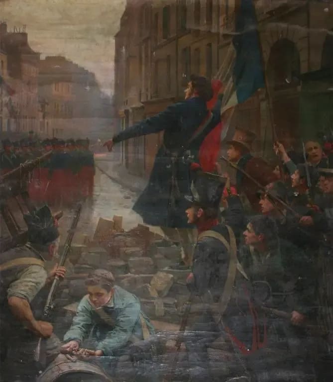 Sur la barricade