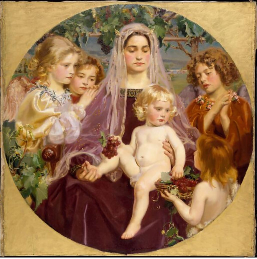 Madonna of Giverny (Mary and the Christ Child)