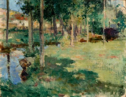The River Epte, Giverny