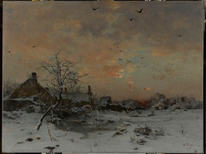 Un coin de Cernay en janvier