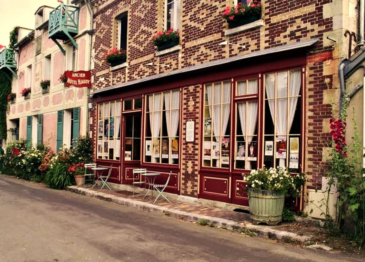 Le Restaurant Baudy et les jardins
